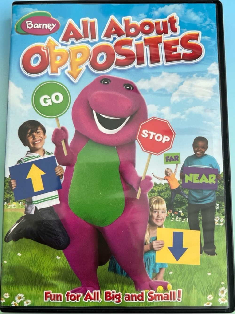 Barney All About Opposites DVD Kids Learning‎ Educational Barney & Friends
